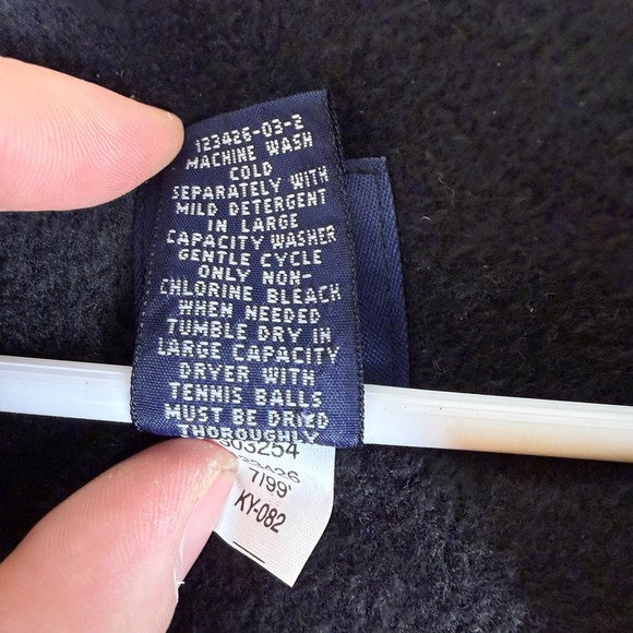 Vintage GAP Women XL Yellow Puffer Vest Y2K Full Zip Velcro Fleece Lined - Picture 3 of 13